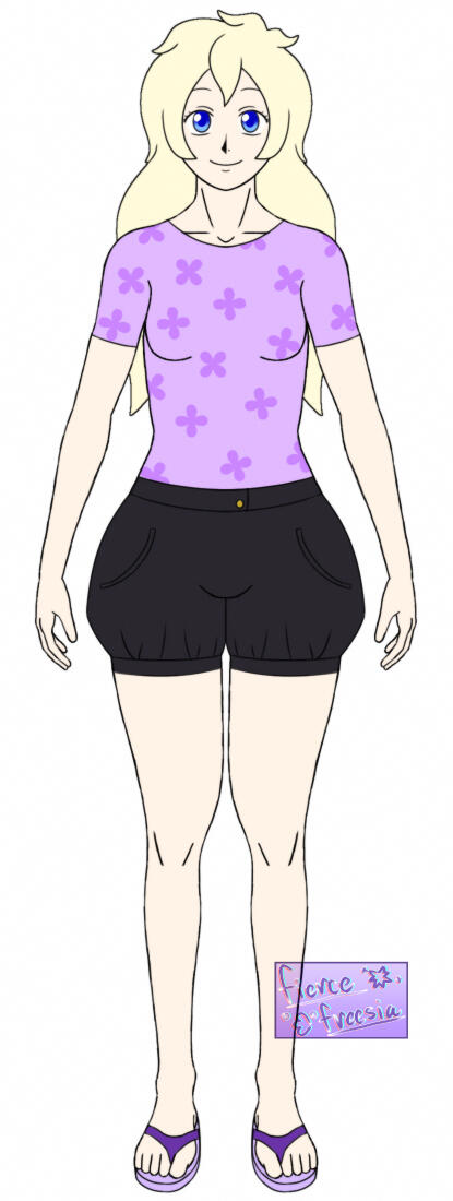 One Piece!Cloe (shorten to OP!Cloe) (shipped with Sanji) (drawn in 2025)