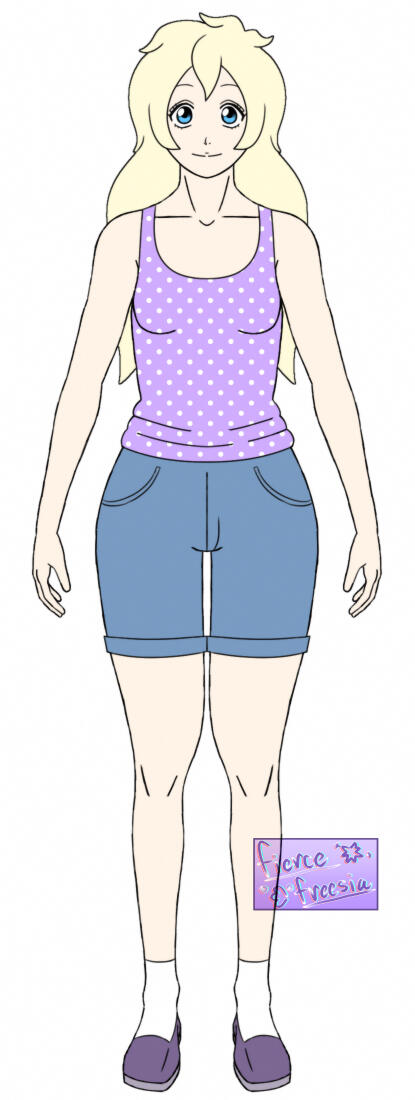 Bleach!Cloe (shipped with Chad) (drawn in 2025)