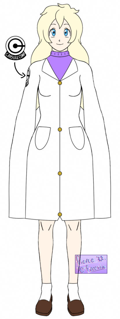 Dragon Ball!Cloe (shorten to DB!Cloe) (shipped with Future Trunks) (drawn in 2025)